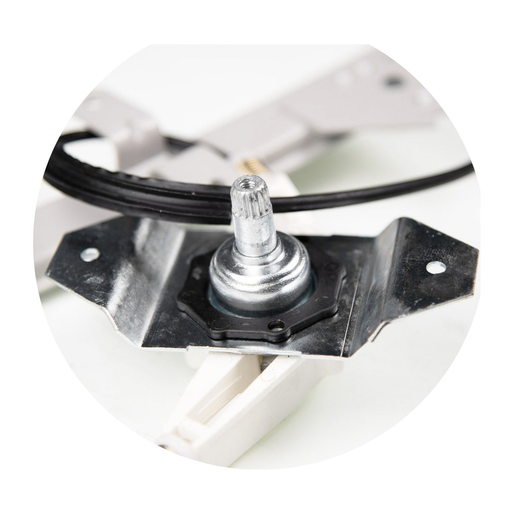 Elevador Manual Del. Der. Volkswagen Pointer 1997-1999 – vista 3