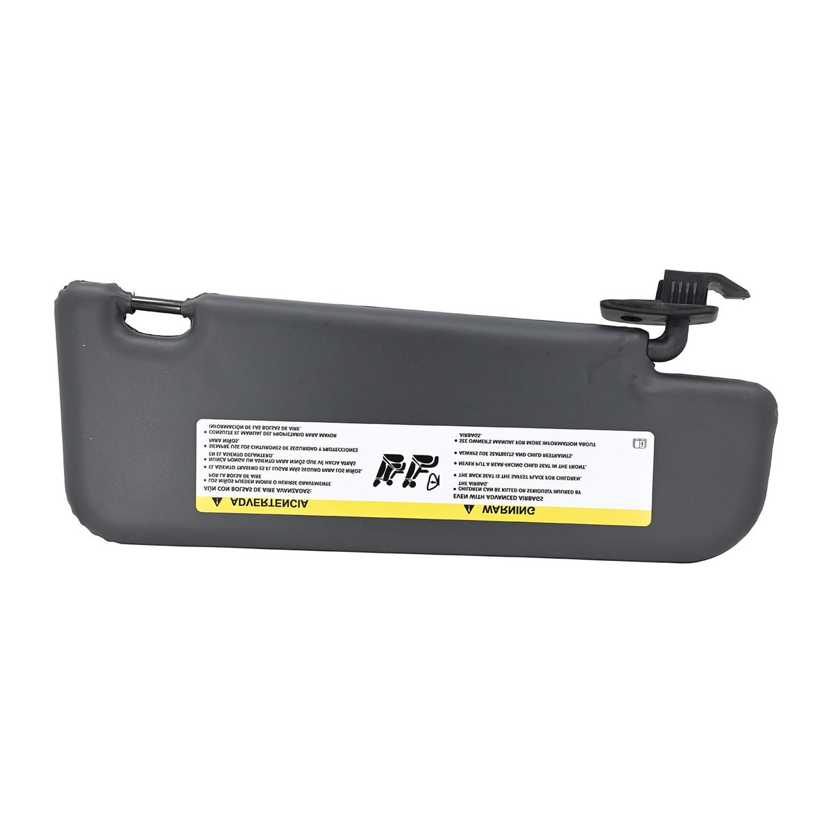 Visera Parasol Del. Izq. Negra Fiat 500 2009-2016 – vista 2