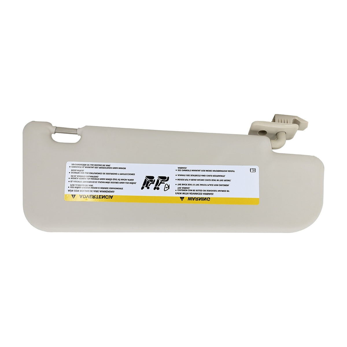 Visera Parasol Del. Izq. Beige Fiat 500 2009-2016 – vista 2