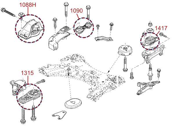 Diagrama de instalación - 1090
