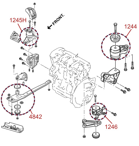 Diagrama de instalación - 1245H