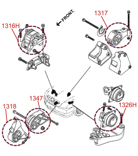 Diagrama de instalación - 1316H