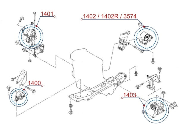 Diagrama de instalación - 1400