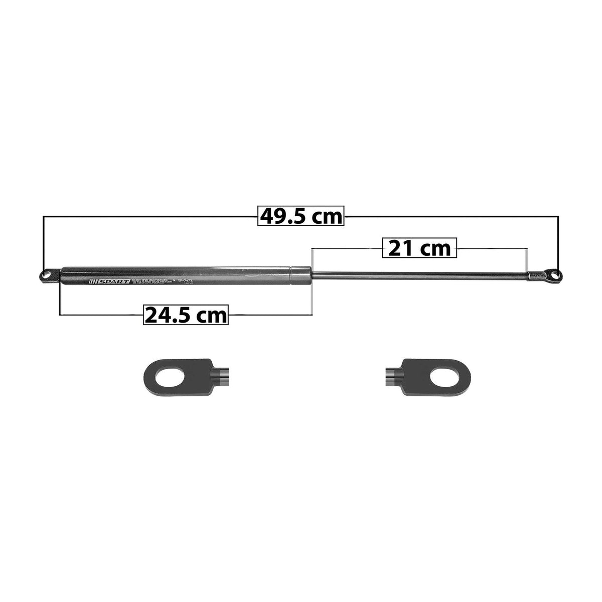 Amortiguador 5ta Puerta Tras. Volkswagen Caribe 1977-1987 – vista 1