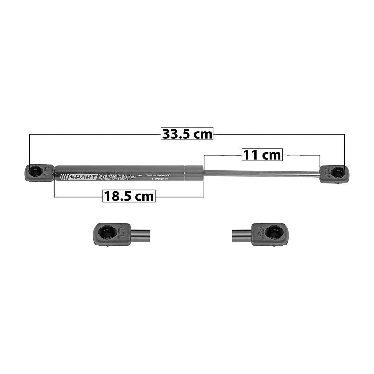 Amortiguador de Cofre Del. Dodge Intrepid 1993-1997 – vista 1