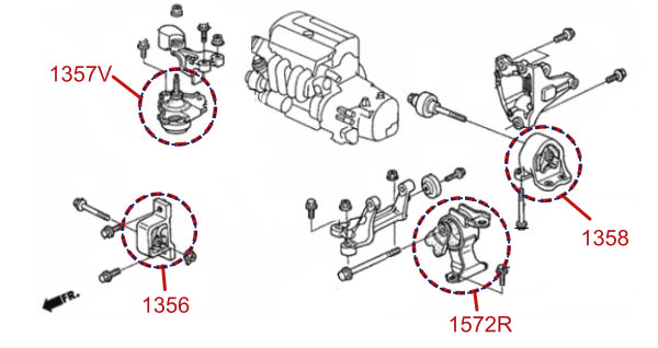 Diagrama de instalación - 1572R