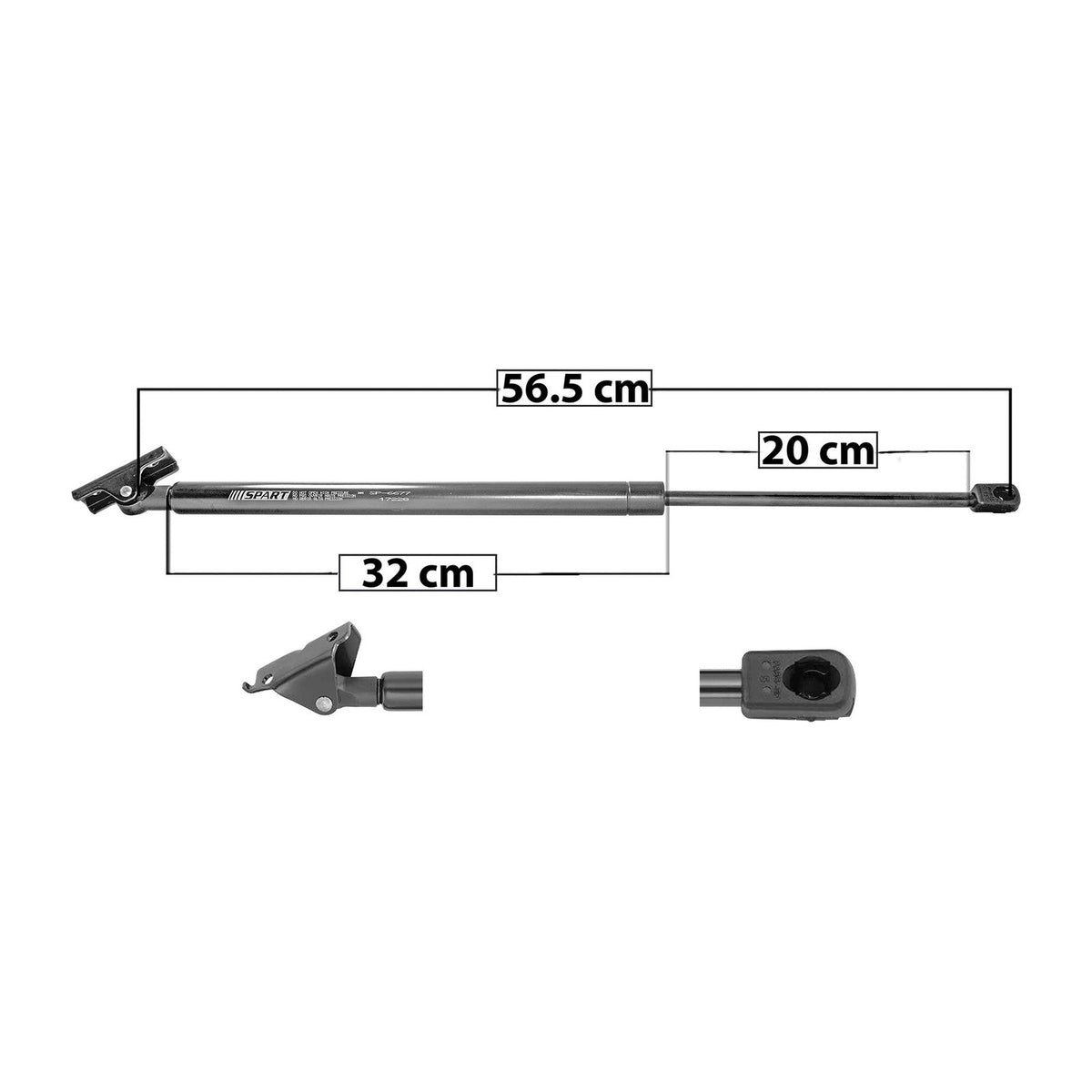 Amortiguador 5ta Puerta Tras. Jeep Cherokee 1997-2001 – vista 1