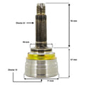 Junta Homocinética Ext. Chevrolet Matiz 2004-2009