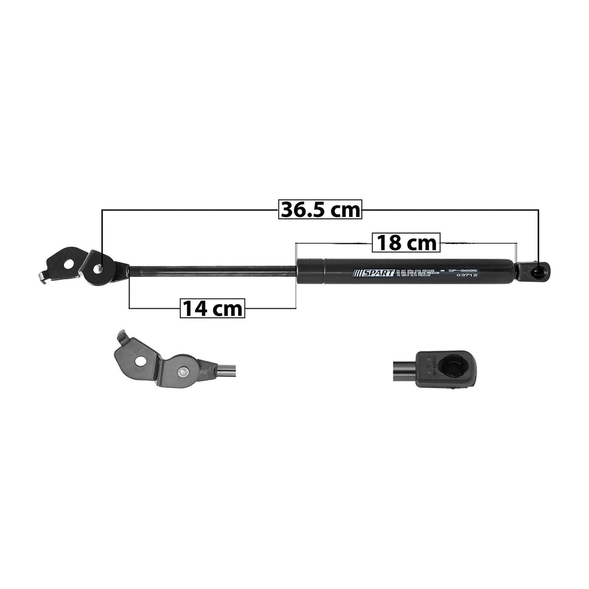 Amortiguador de Cofre Der. Toyota Camry 1992-1996 – vista 1