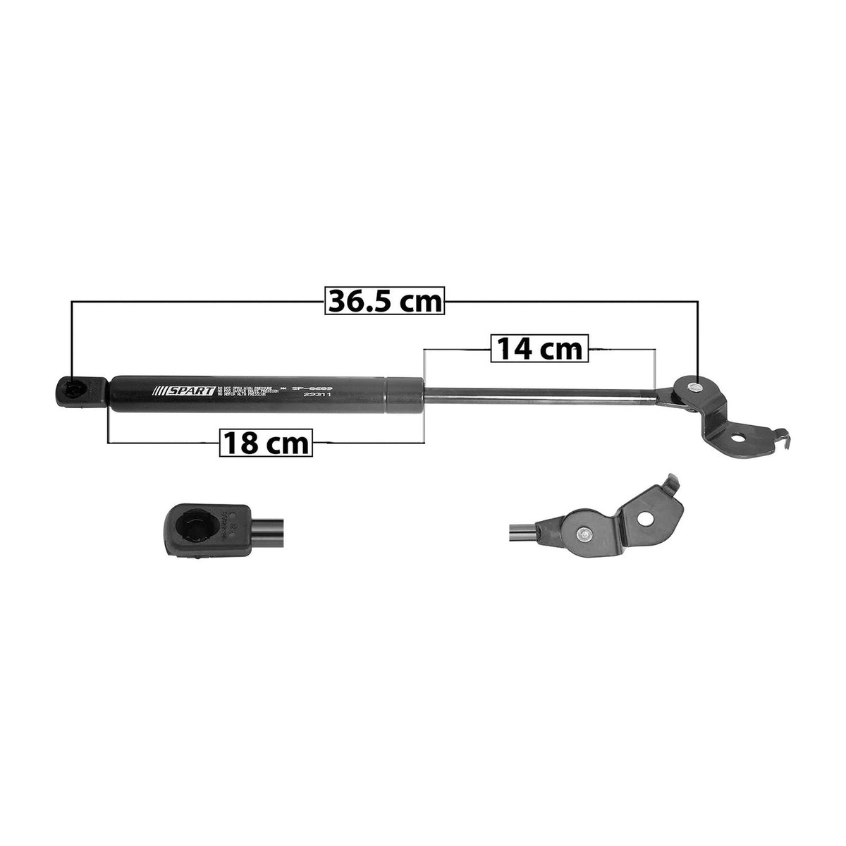 Amortiguador de Cofre Izq. Toyota Camry 1992-1996 – vista 1