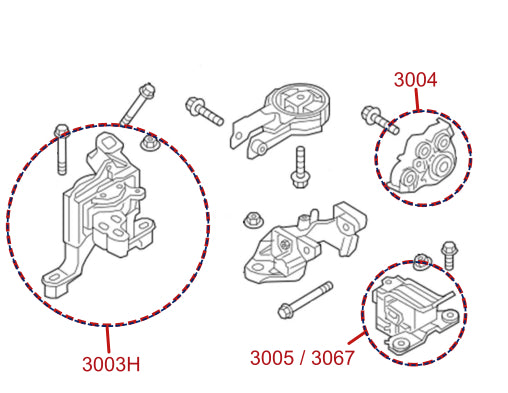 Diagrama de instalación - 3003H
