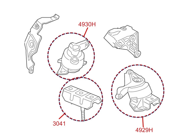 Diagrama de instalación - 3041