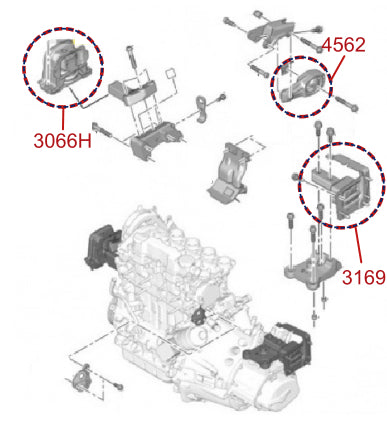 Diagrama de instalación - 3066H