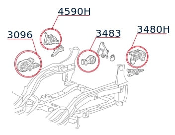 Diagrama de instalación - 3096