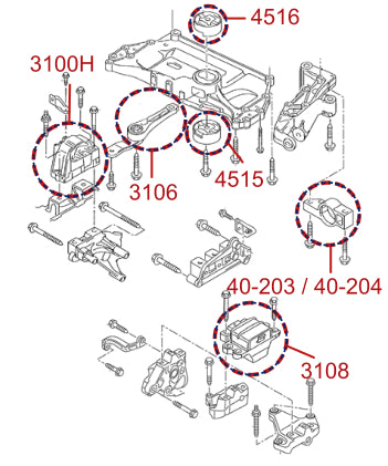 Diagrama de instalación - 3108