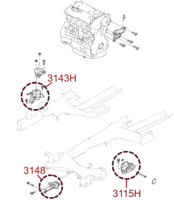 Diagrama de instalación - 3115H