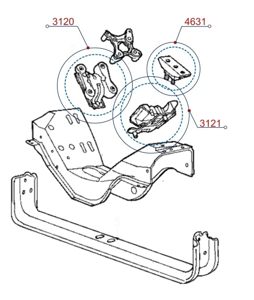 Diagrama de instalación - 3121