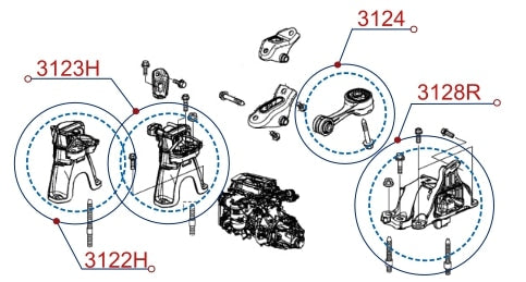 Diagrama de instalación - 3123H