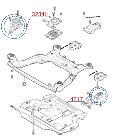 Diagrama de instalación - 3234H