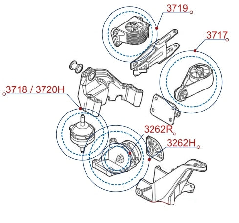 Diagrama de instalación - 3262H