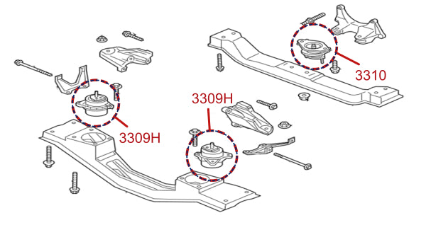 Diagrama de instalación - 3309H