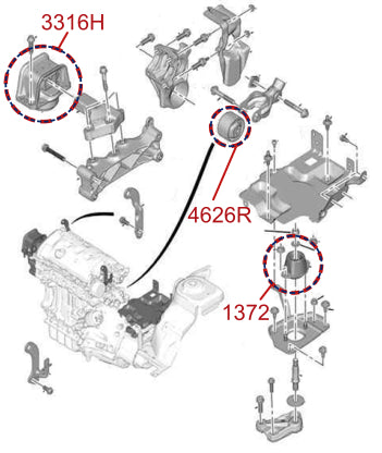 Diagrama de instalación - 3316H