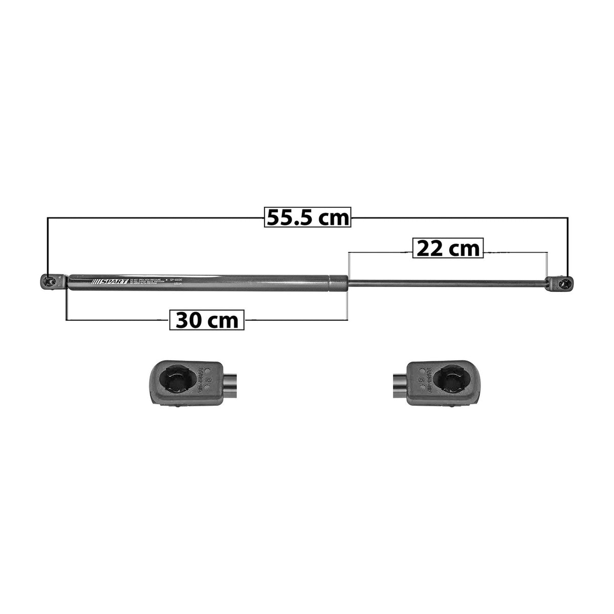 Amortiguador de Medallón Tras. Chevrolet Astro / GMC Safari 1985-2005 – vista 1