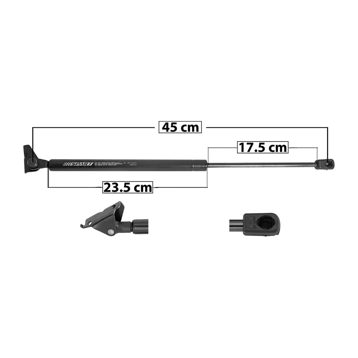 Amortiguador 5ta Puerta Izq. Dodge Atos 2005-2008 – vista 1
