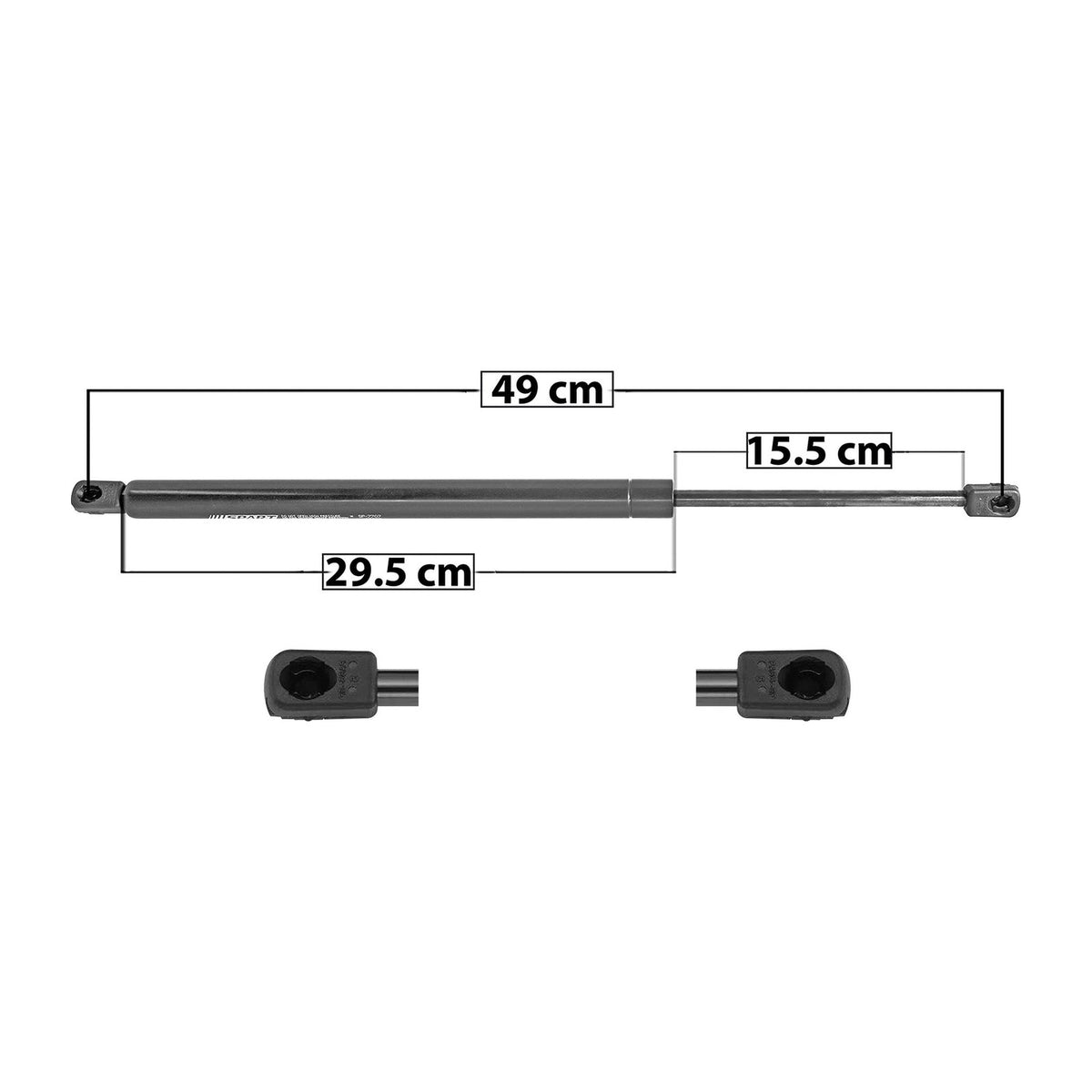 Amortiguador 5ta Puerta Nissan Pathfinder 2005-2007 – vista 1