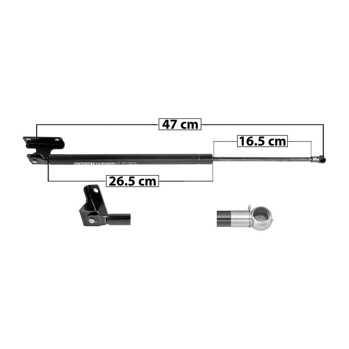 Amort. Medallón Tras. Izq. Nissan Pathfinder 1987-1995 – vista 1