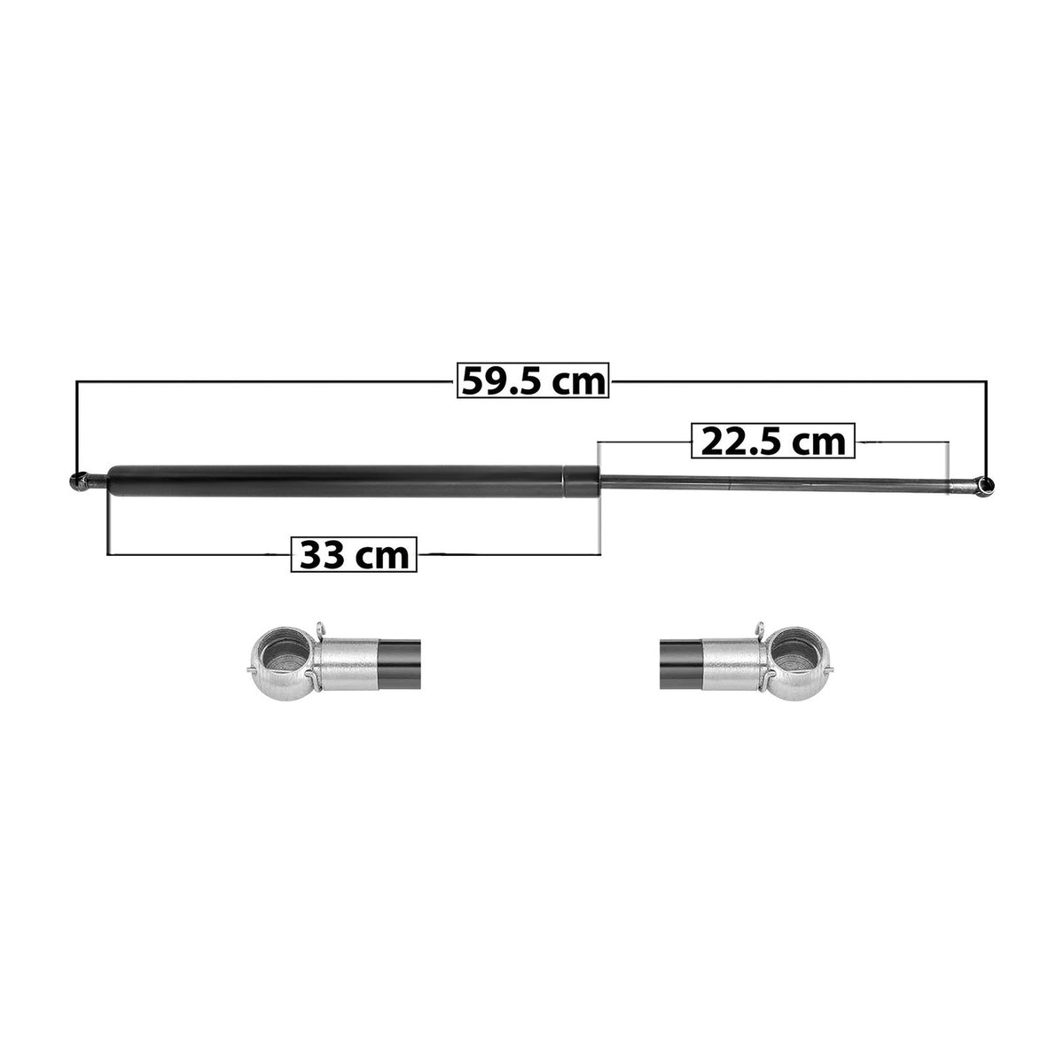 Amortiguador 5ta Puerta Tras. Nissan Tsubame 1994-2004 – vista 1
