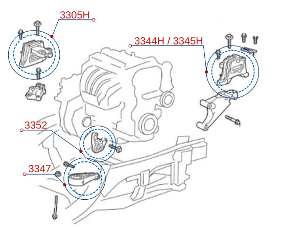 Diagrama de instalación - 3345H