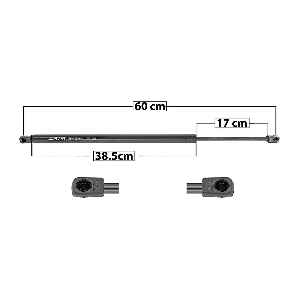 Amortiguador 5ta Puerta Tras. Chevrolet Equinox 2005-2009 – vista 1