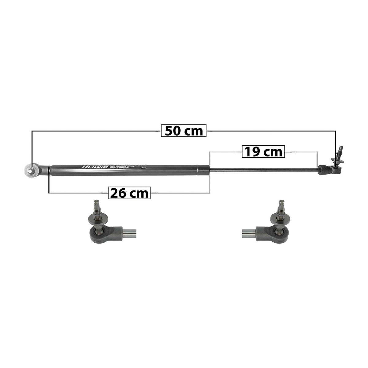 Amortiguador 5ta Puerta Jeep Grand Cherokee 2005-2007 – vista 1