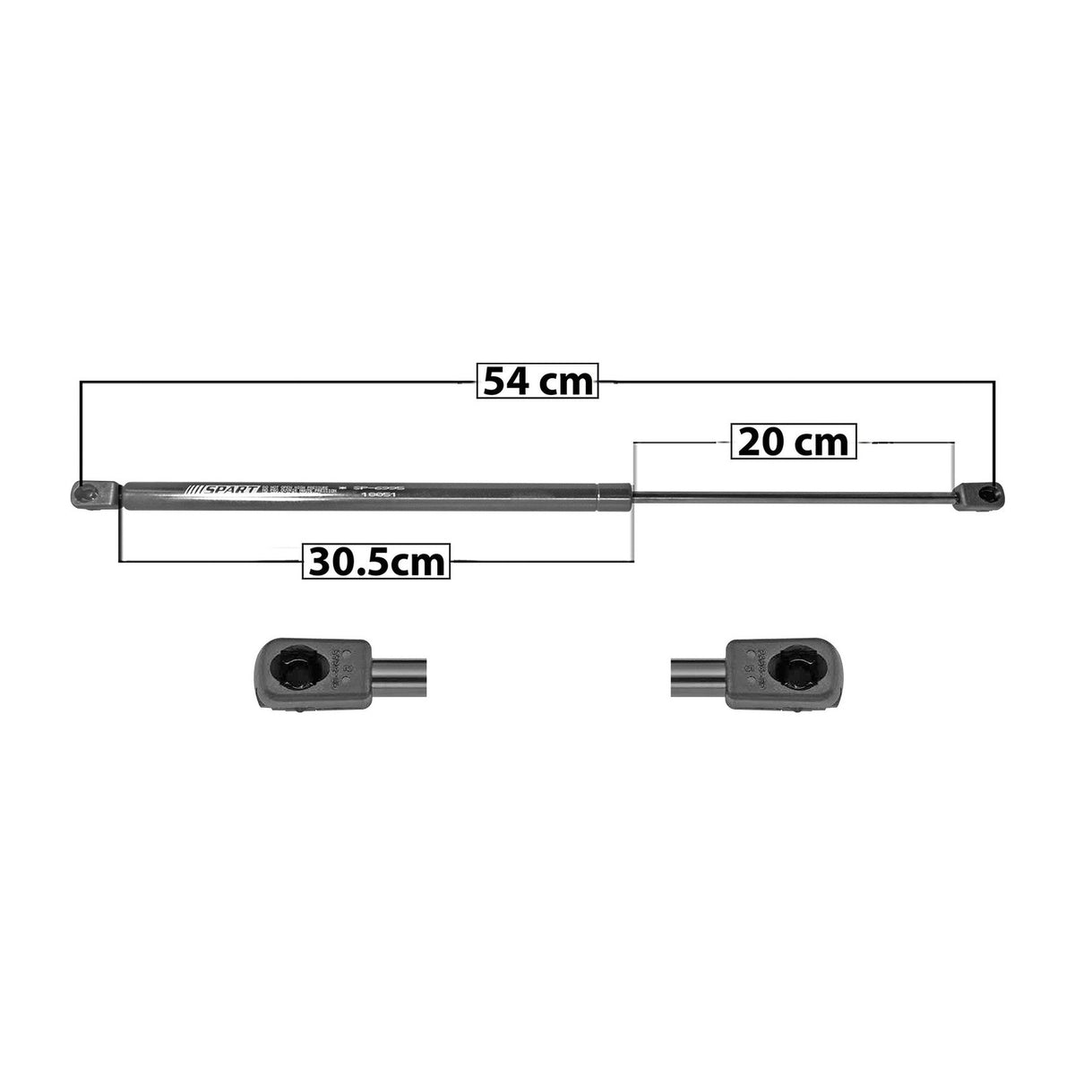 Amortiguador 5ta Puerta Chevrolet Meriva 2004-2008 – vista 1
