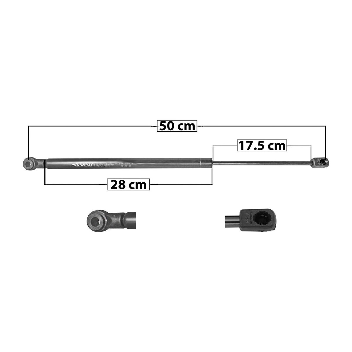 Amortiguador de Cofre Ford Taurus 1986-1995 – vista 1