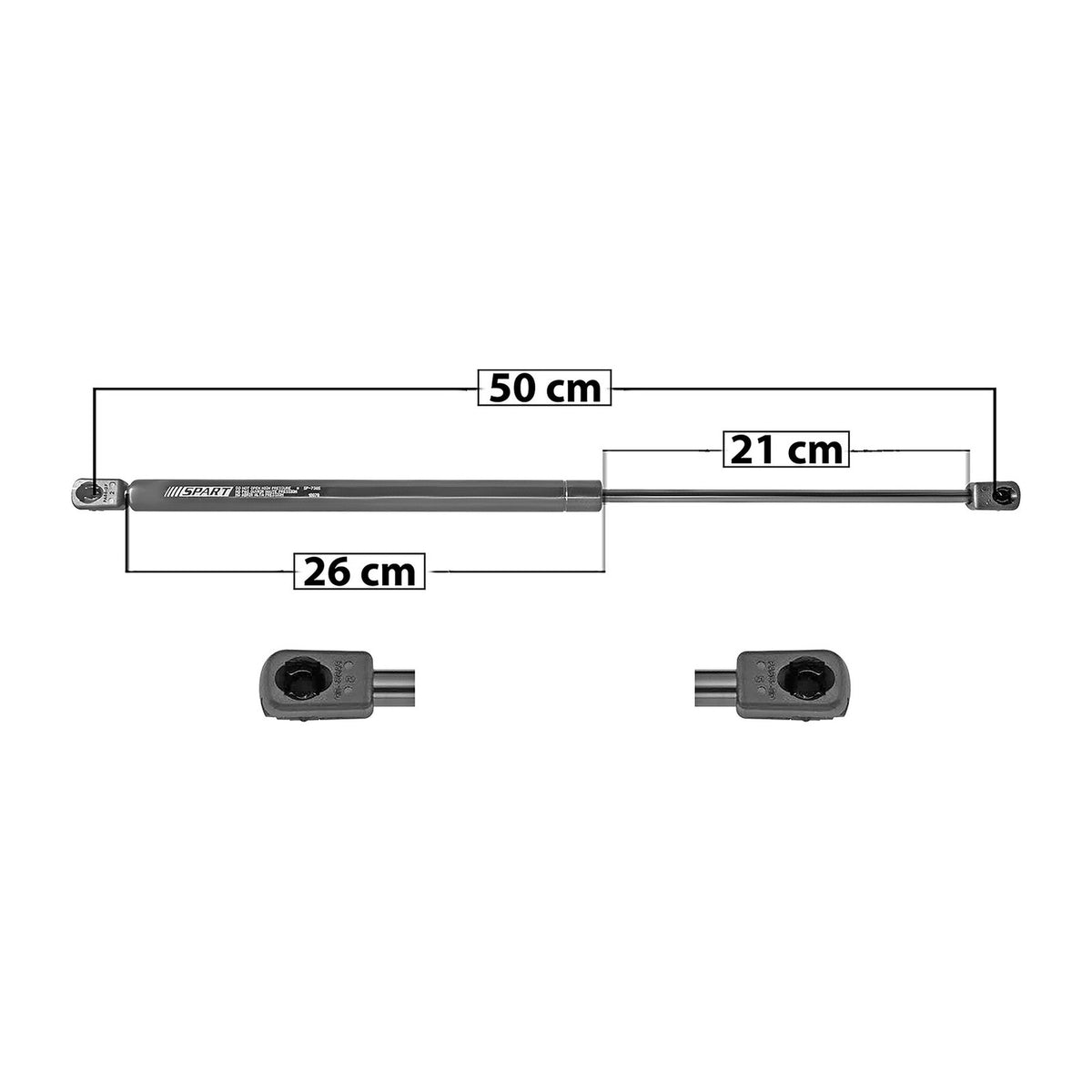 Amortiguador de Medallón Tras. Honda Passport / Isuzu Amigo 1994-2002 – vista 1