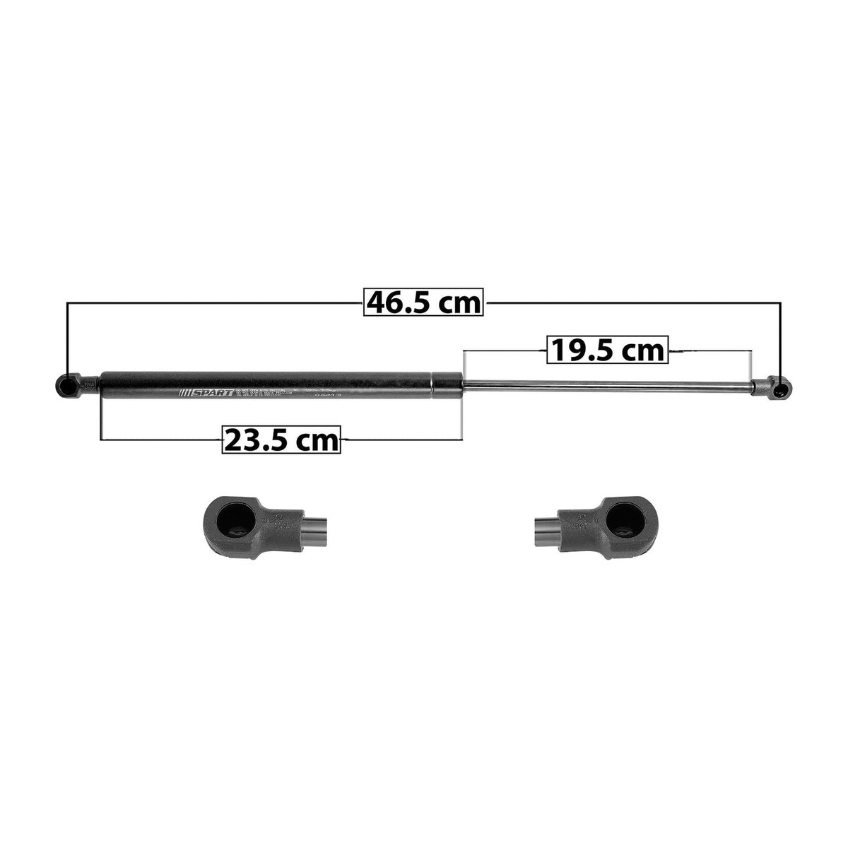 Amortiguador 5ta Puerta Volkswagen Lupo 2005-2009 – vista 1