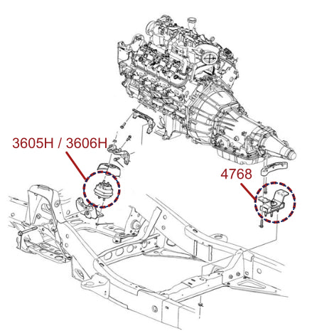 Diagrama de instalación - 3605H