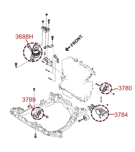 Diagrama de instalación - 3688H