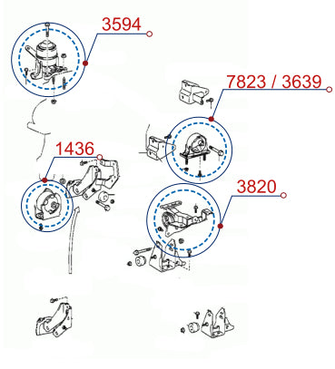 Diagrama de instalación - 3820