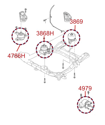 Diagrama de instalación - 3868H