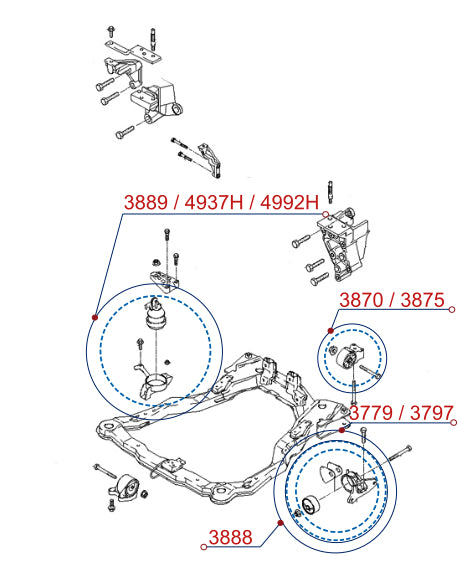 Diagrama de instalación - 3888