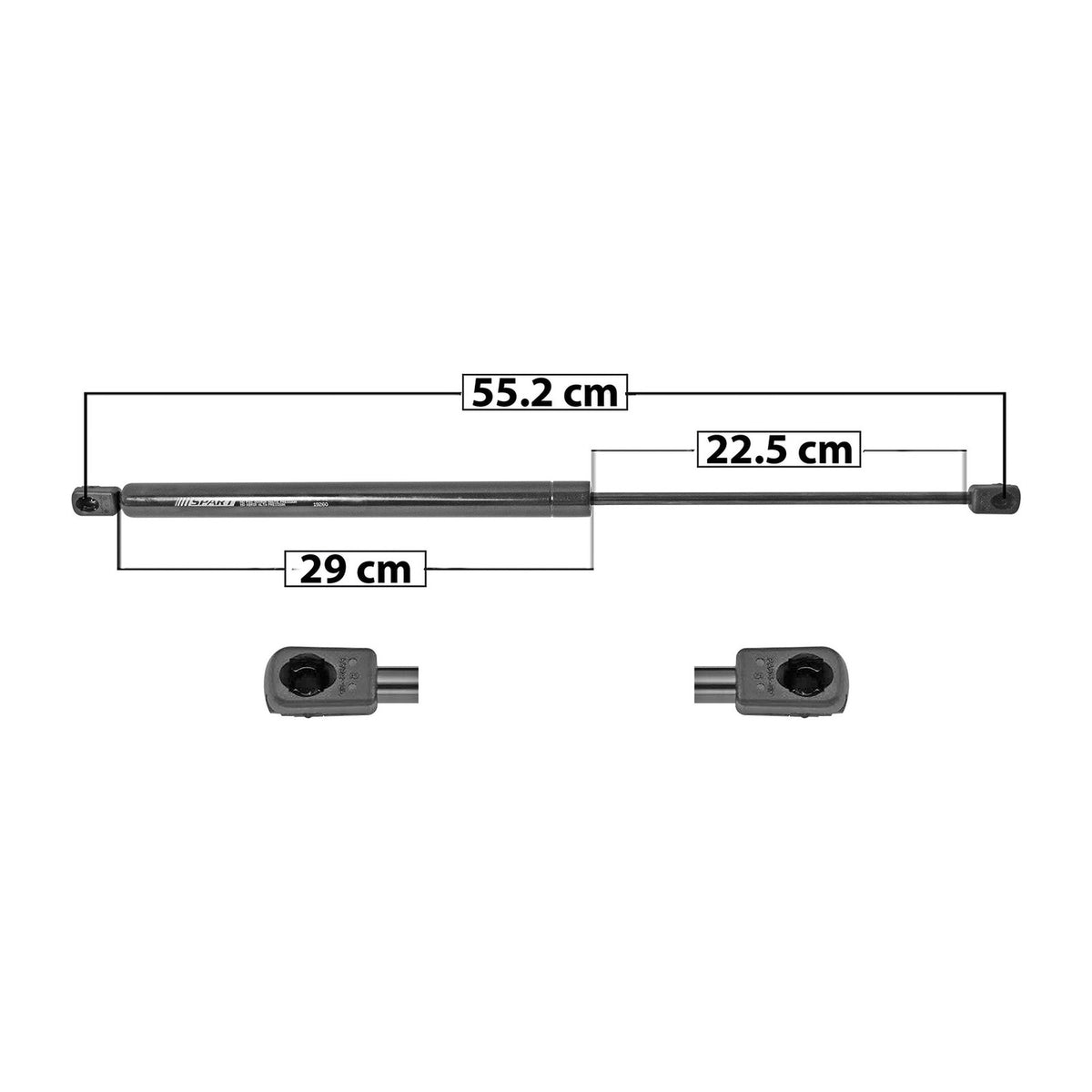 Amortiguador 5ta Puerta Nissan Quest 1999-2002 – vista 1