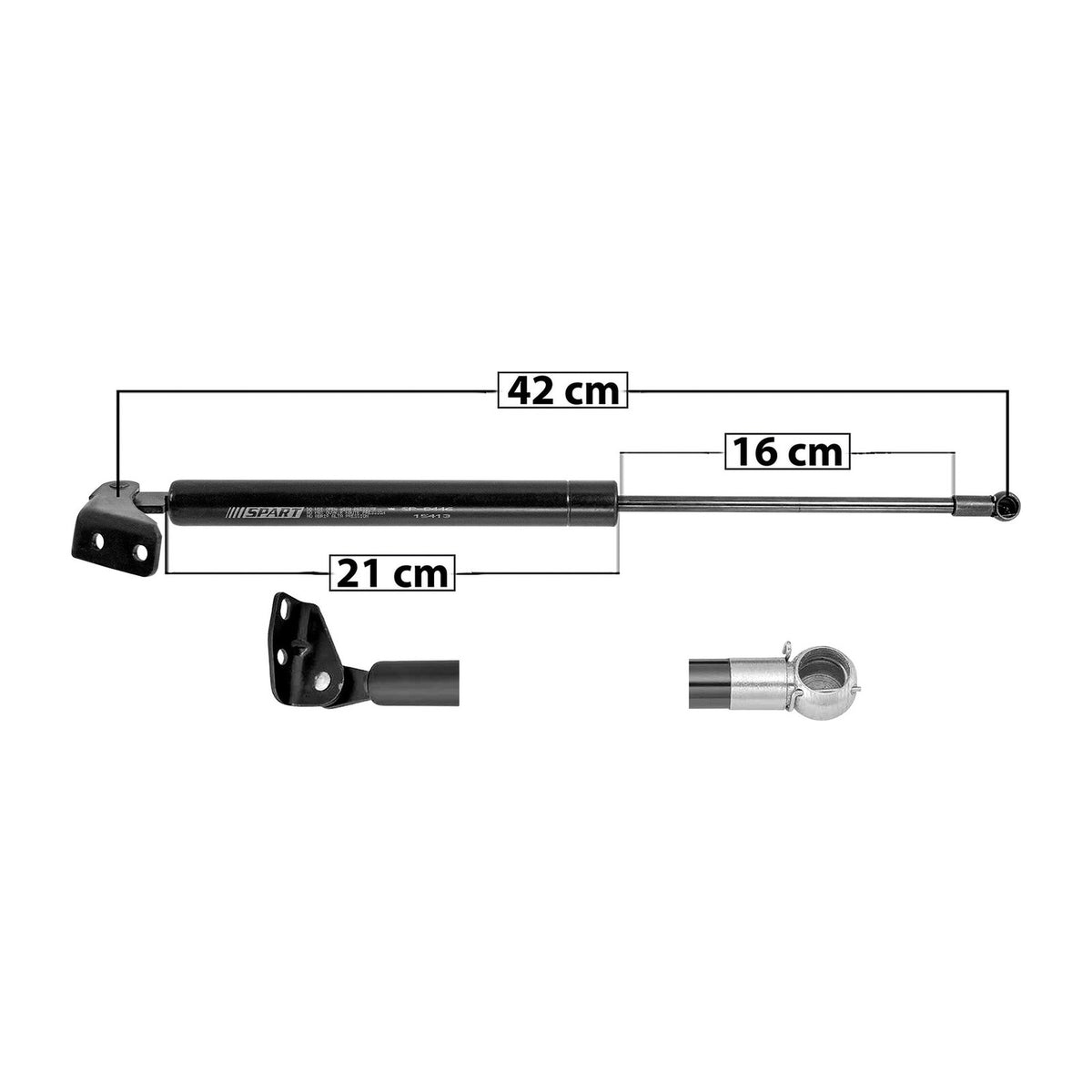 Amortiguador 5ta Puerta Izq. Nissan Tiida 2007-2017 – vista 1
