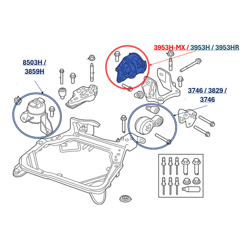 Diagrama de instalación - 3953HR