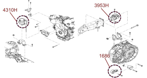 Diagrama de instalación - 3953H