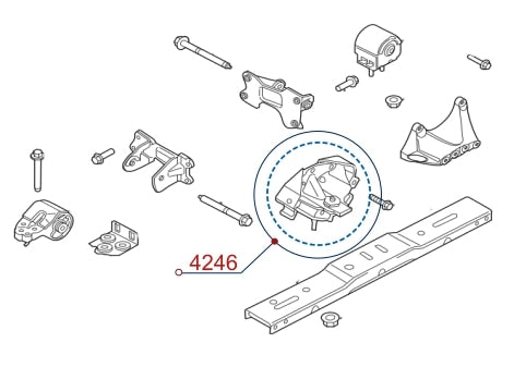 Diagrama de instalación - 4246