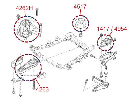 Diagrama de instalación - 4262H