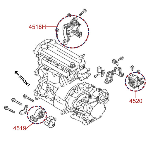 Diagrama de instalación - 4518H